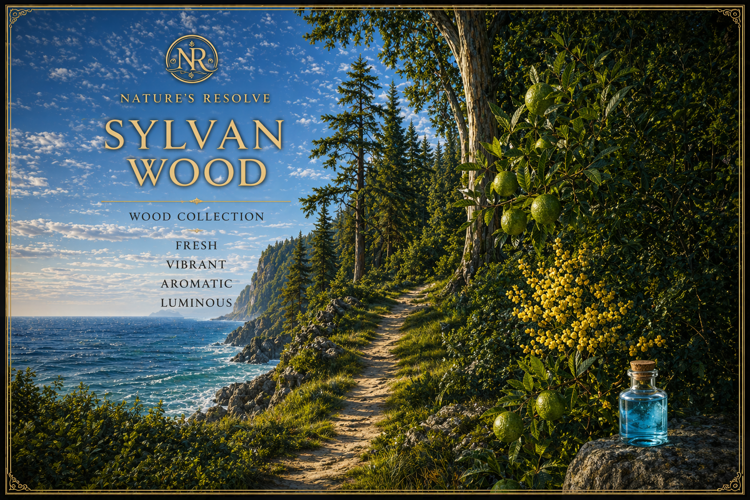 Sylvan Wood woodland motif
